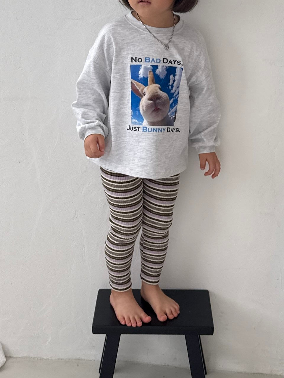 Flying bunny long sleeve T
