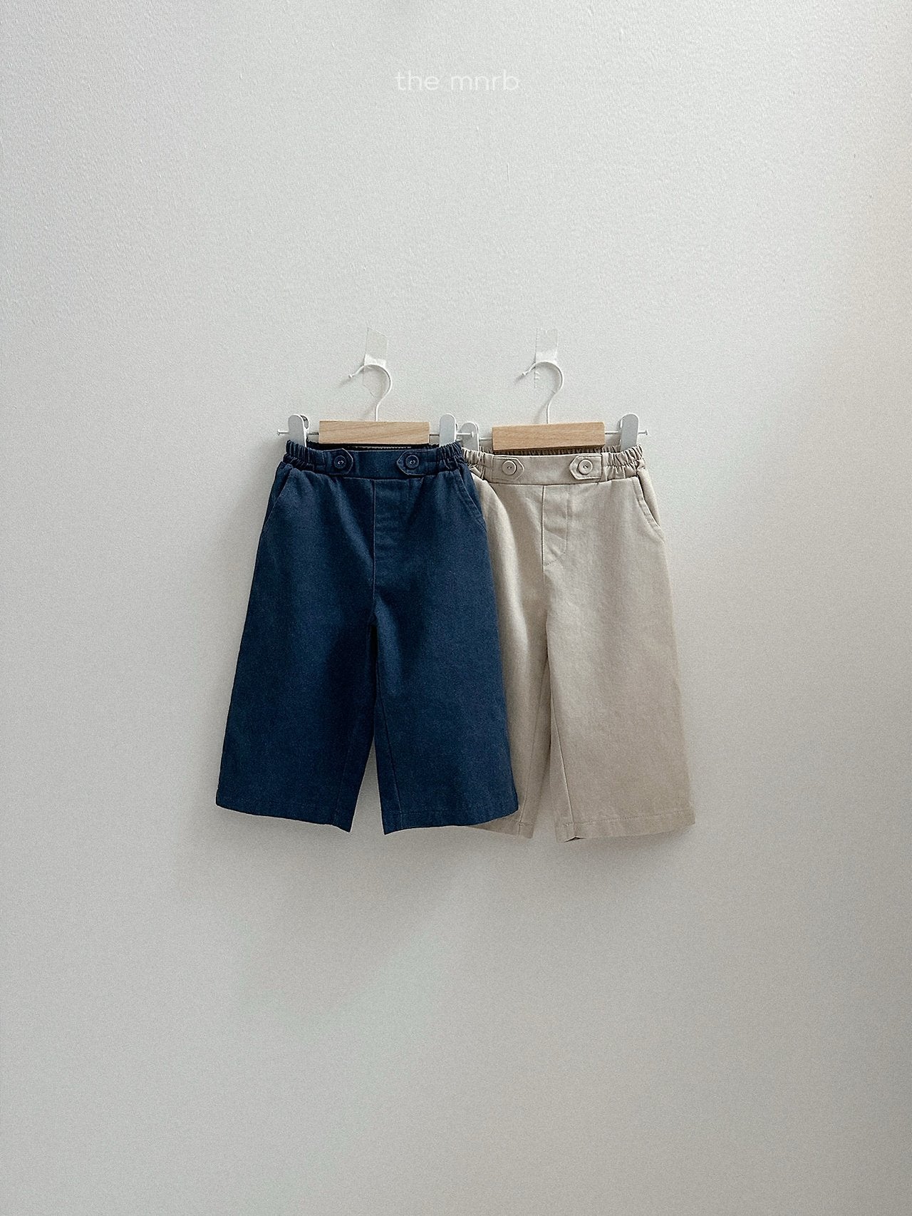 Garment twill pants