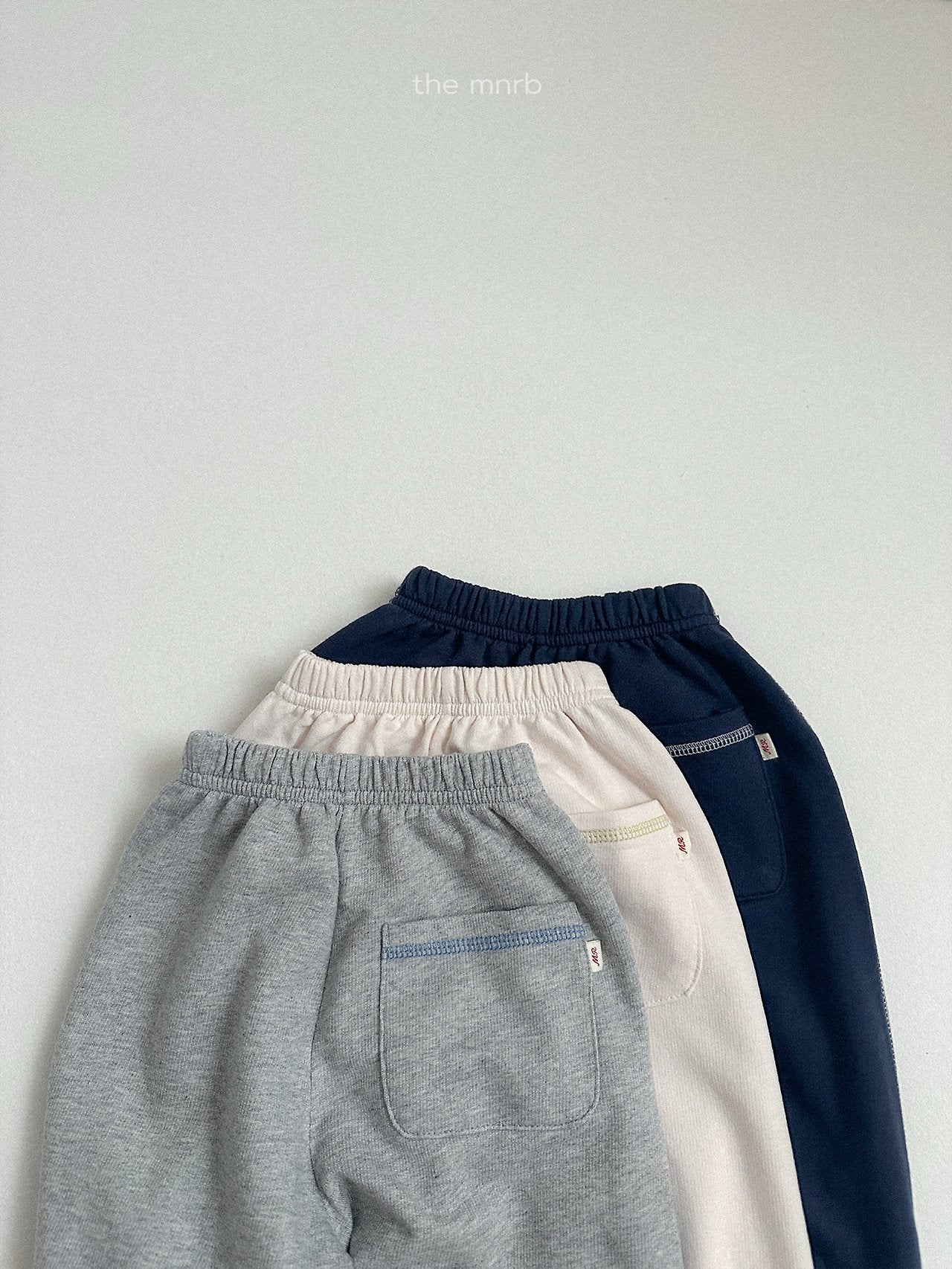 Contrast trim jogger pants