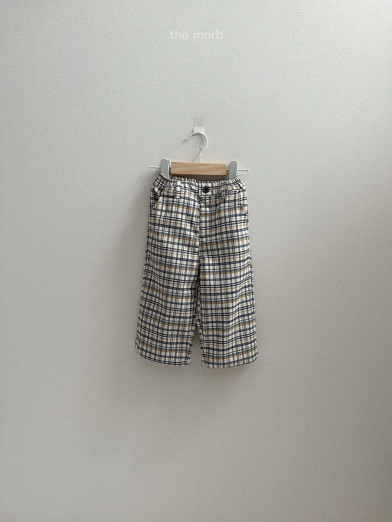 Adele check pants