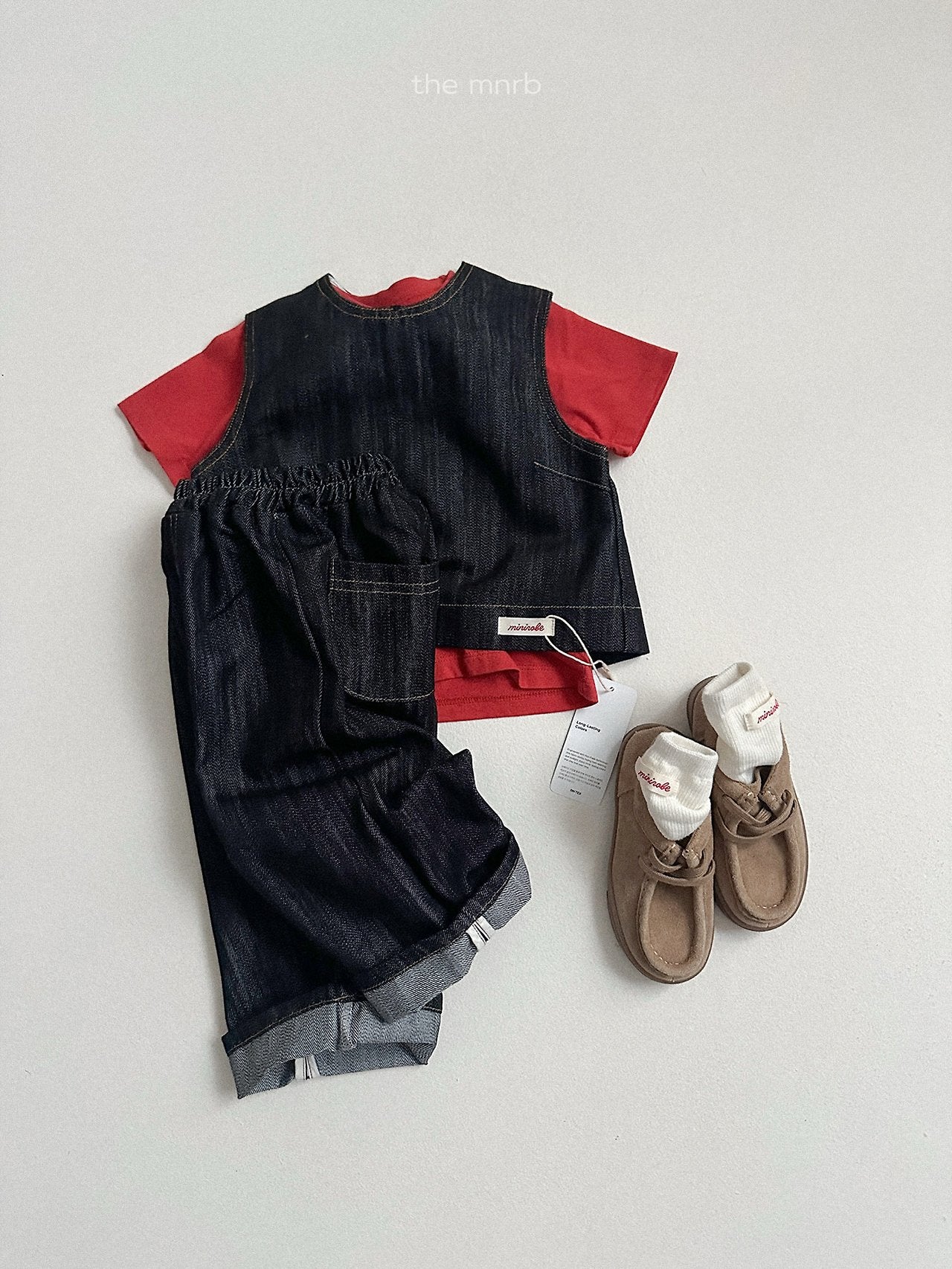 Non-fade denim pants