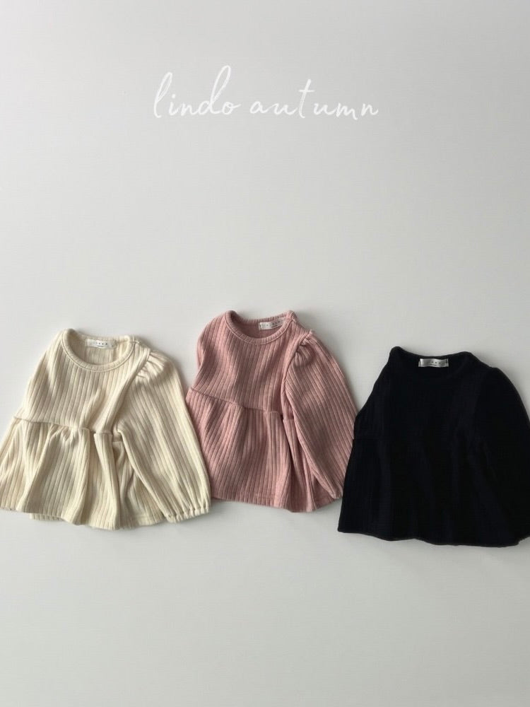 Lydia knit puff T (baby &amp; kids)