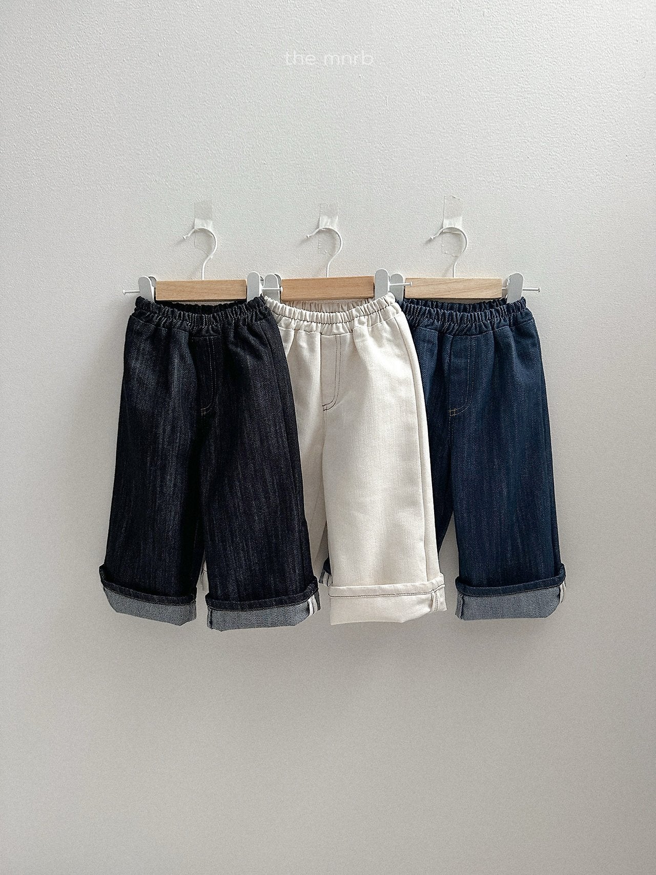 Non-fade denim pants