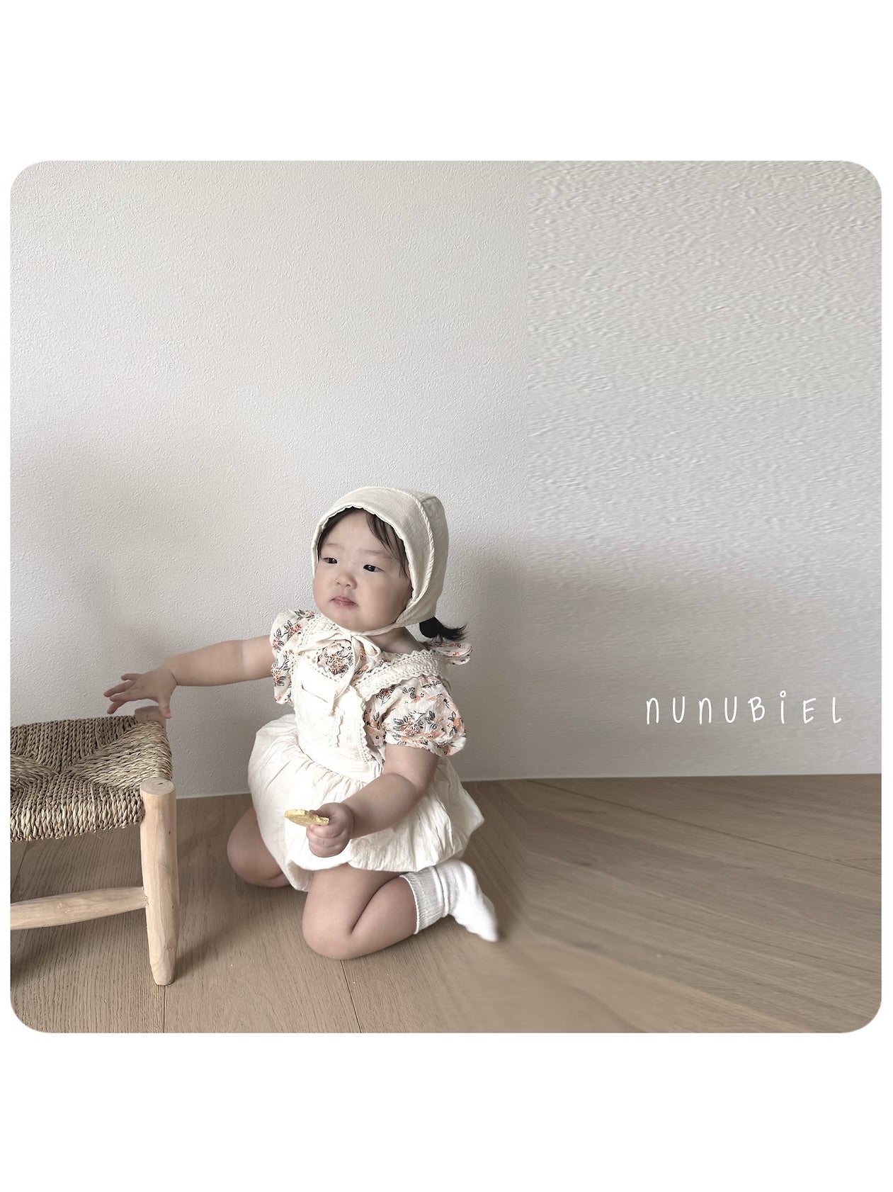 Milga rompers & bonnet