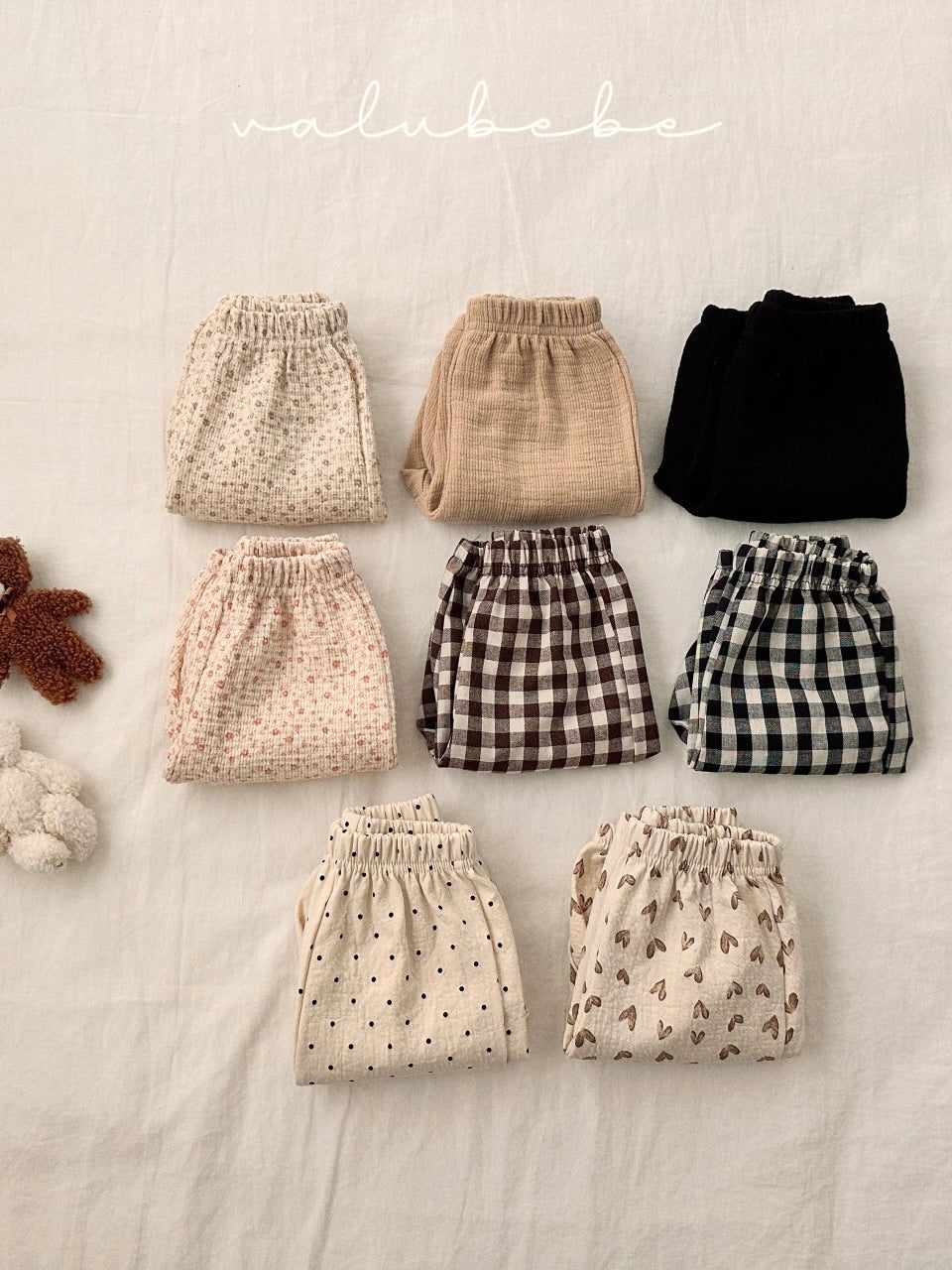 Autumn pattern pants (baby &amp; kids)