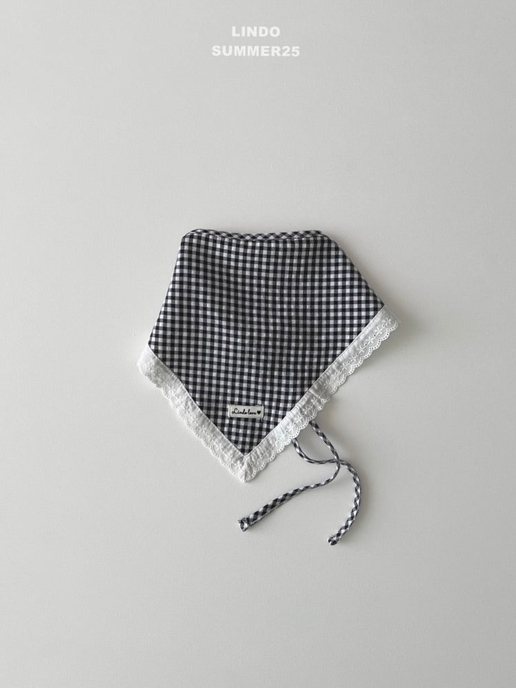 Summer check scarf