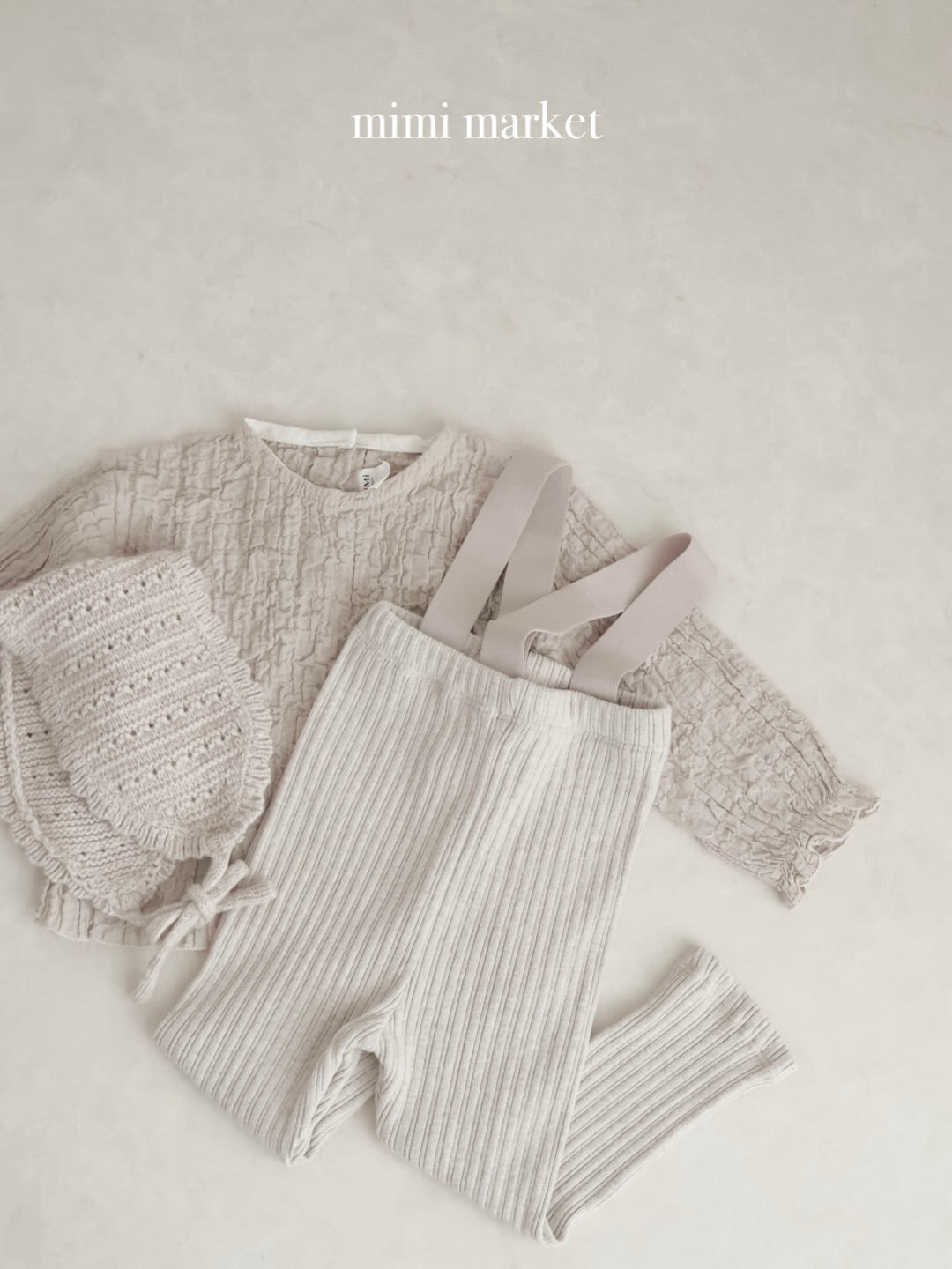 Cozy suspender leggings