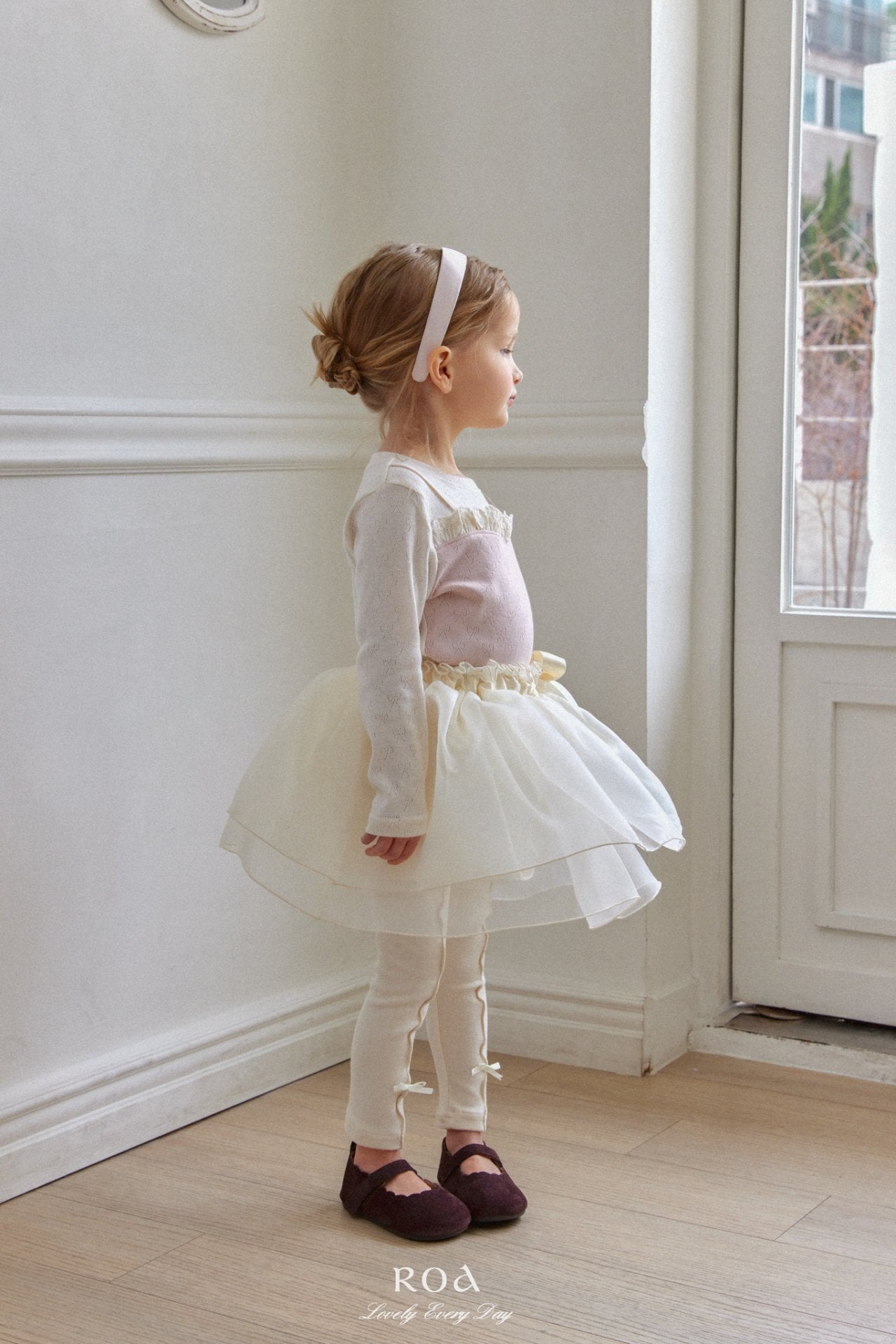 Organza tulle skirt