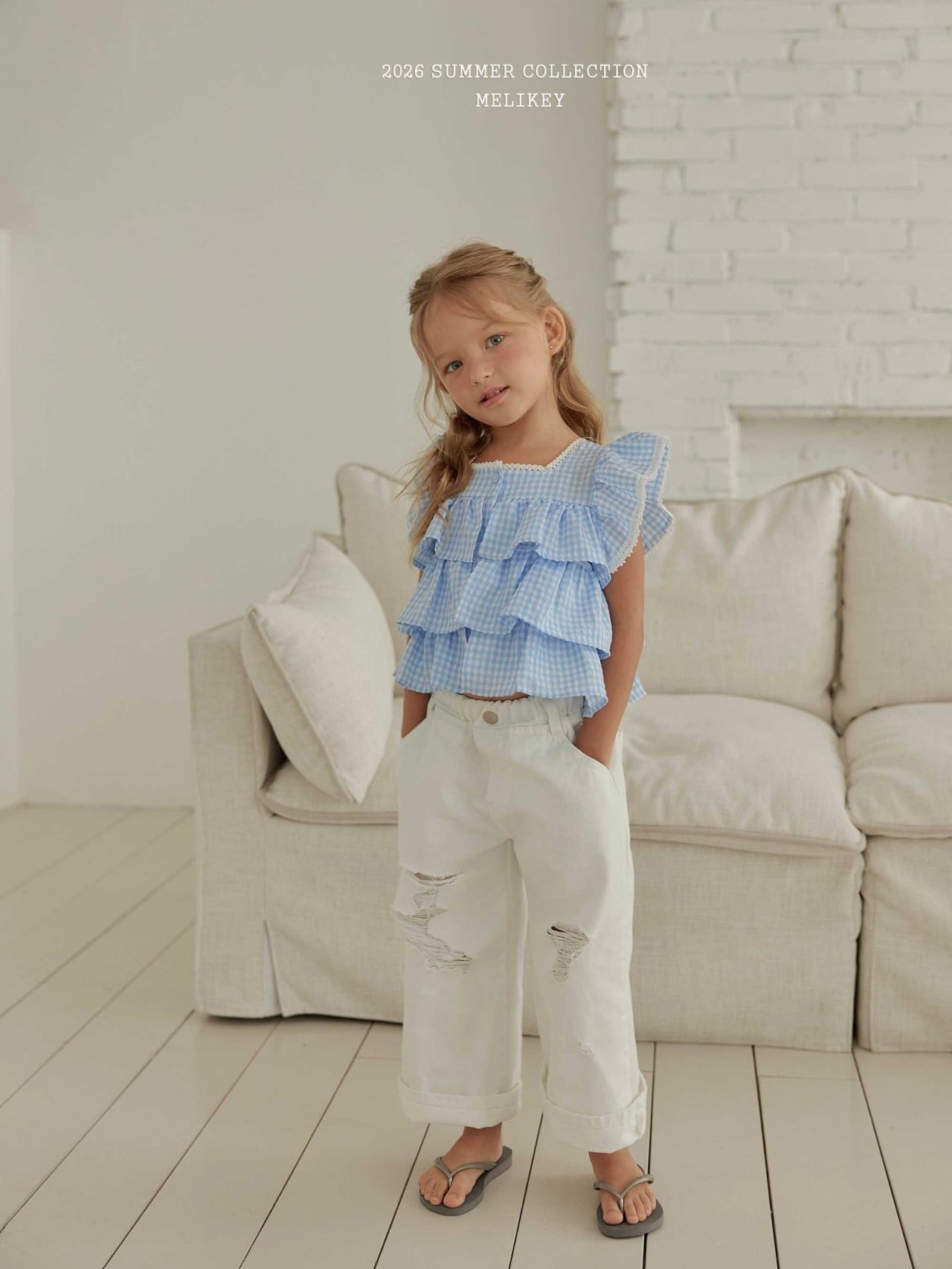 Juju tiered sleeveless blouse