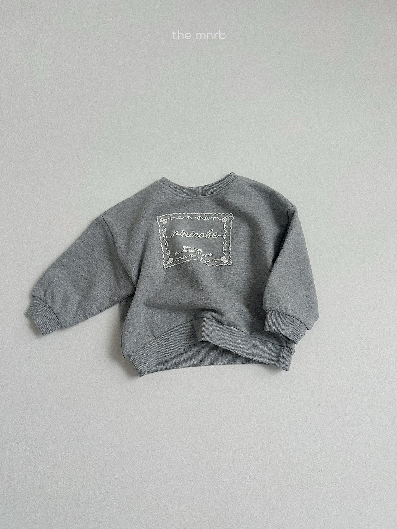 Lace sweatshirt