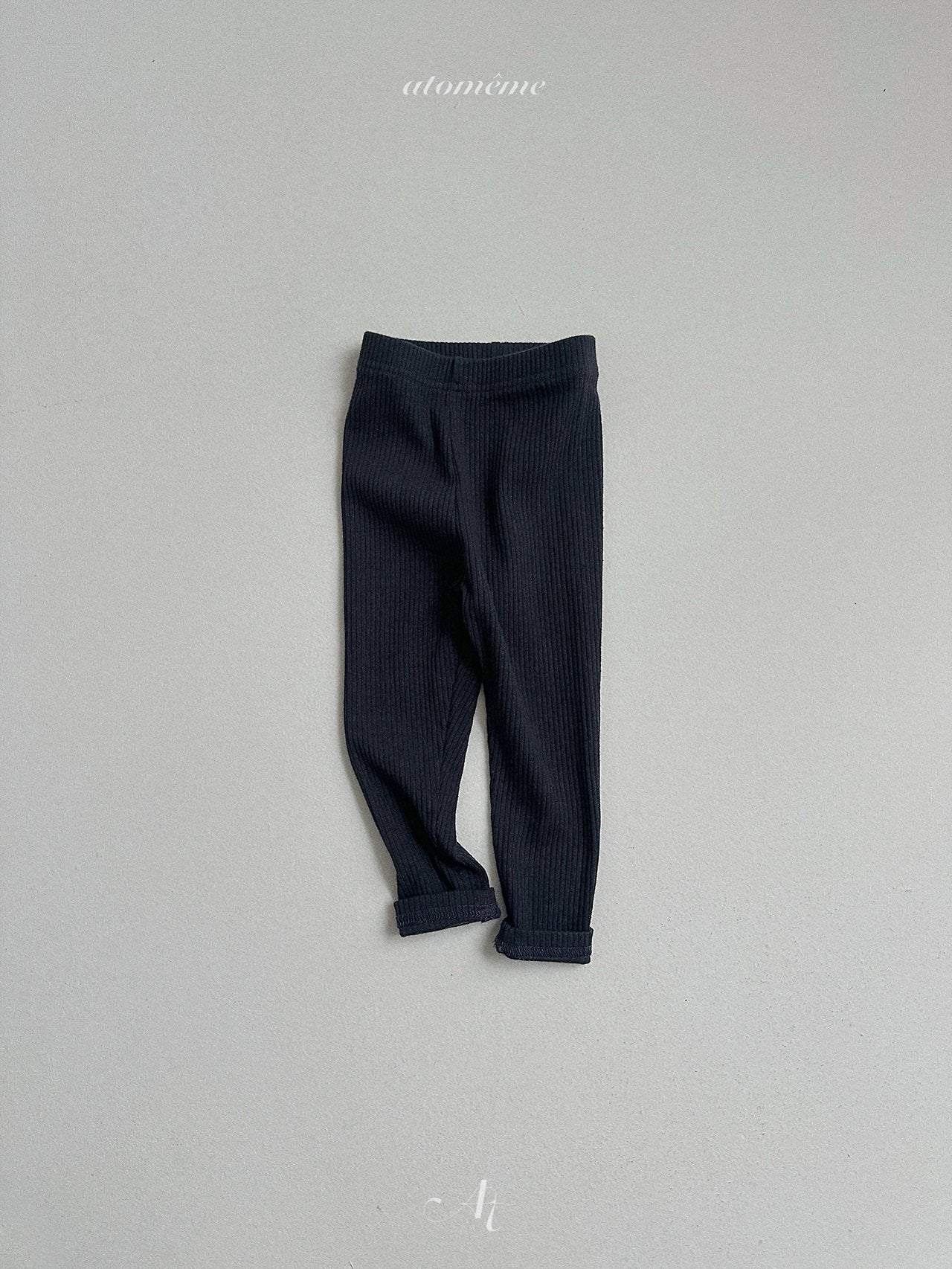 Milky rib leggings