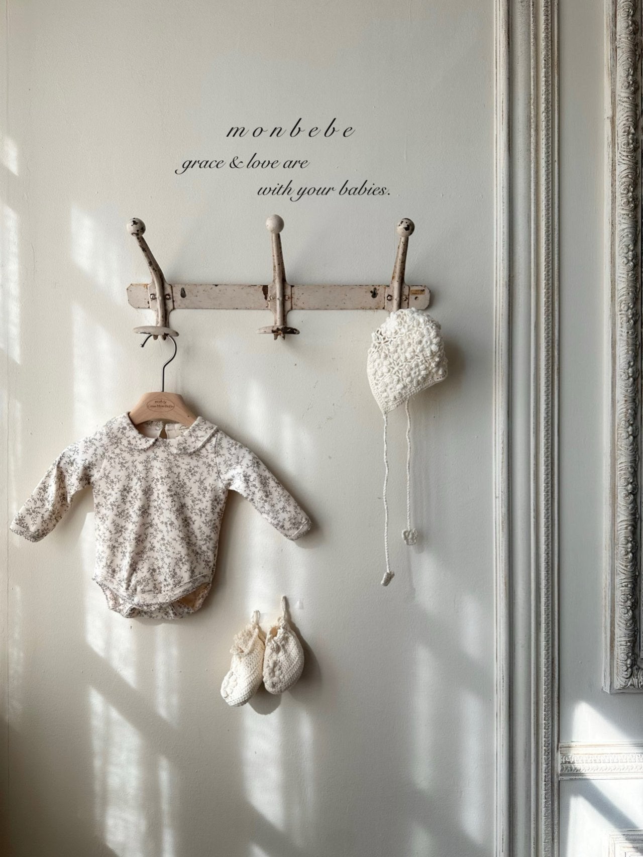 Printed collar rompers