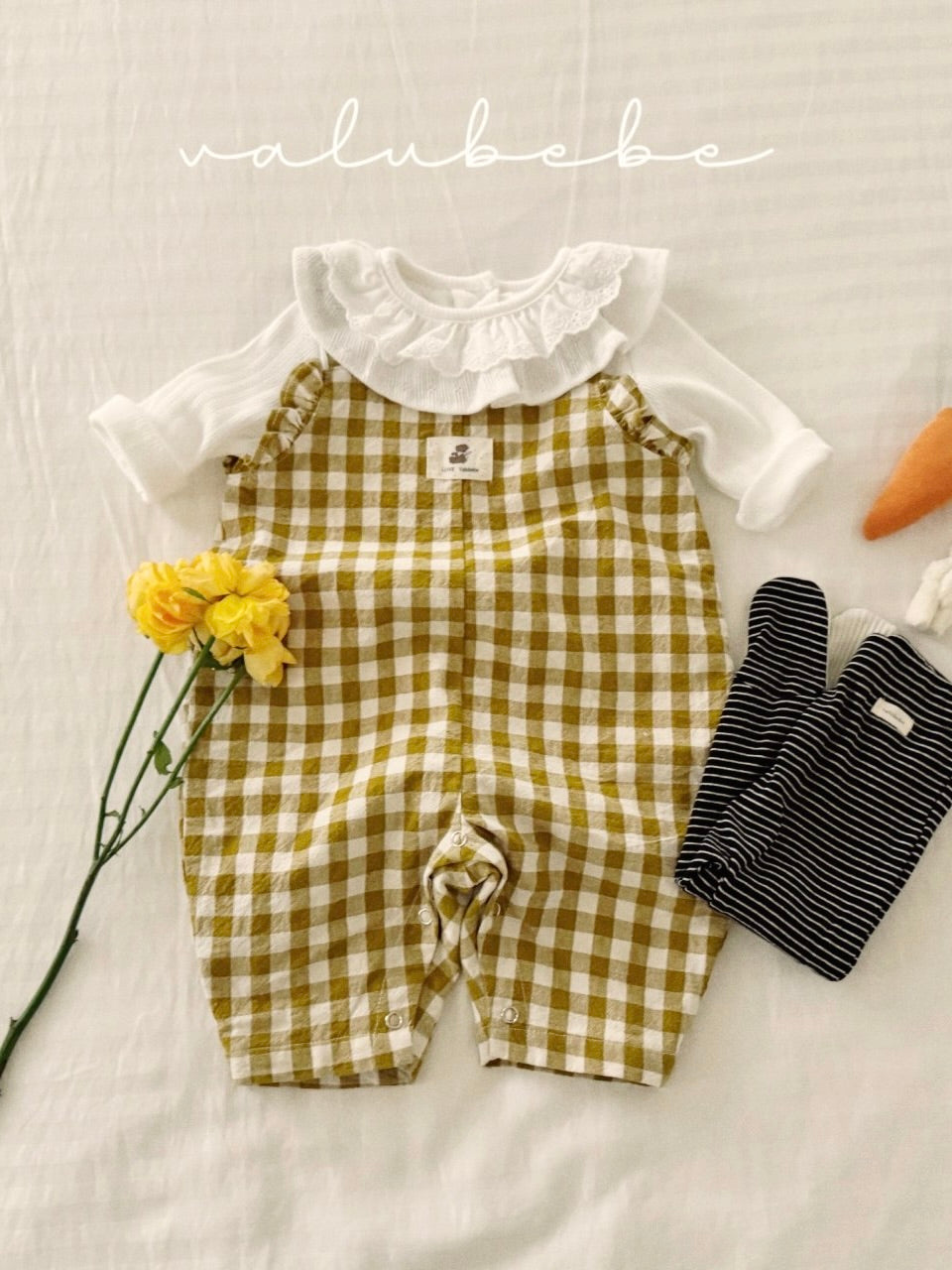 Stripe footed leggings