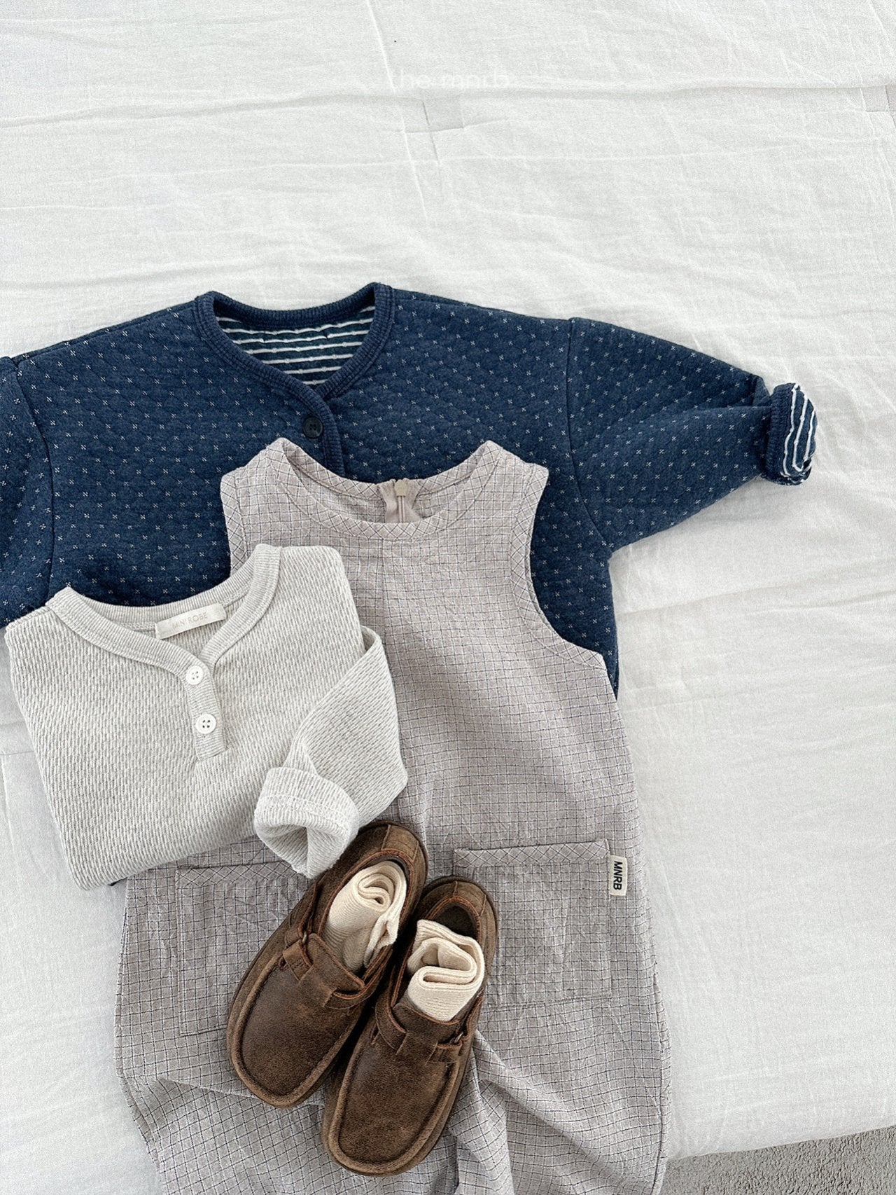 Modern Check Overall