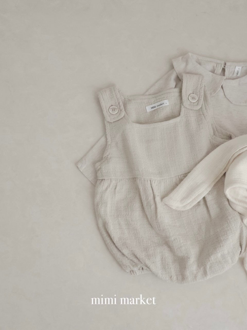Soft cotton rompers