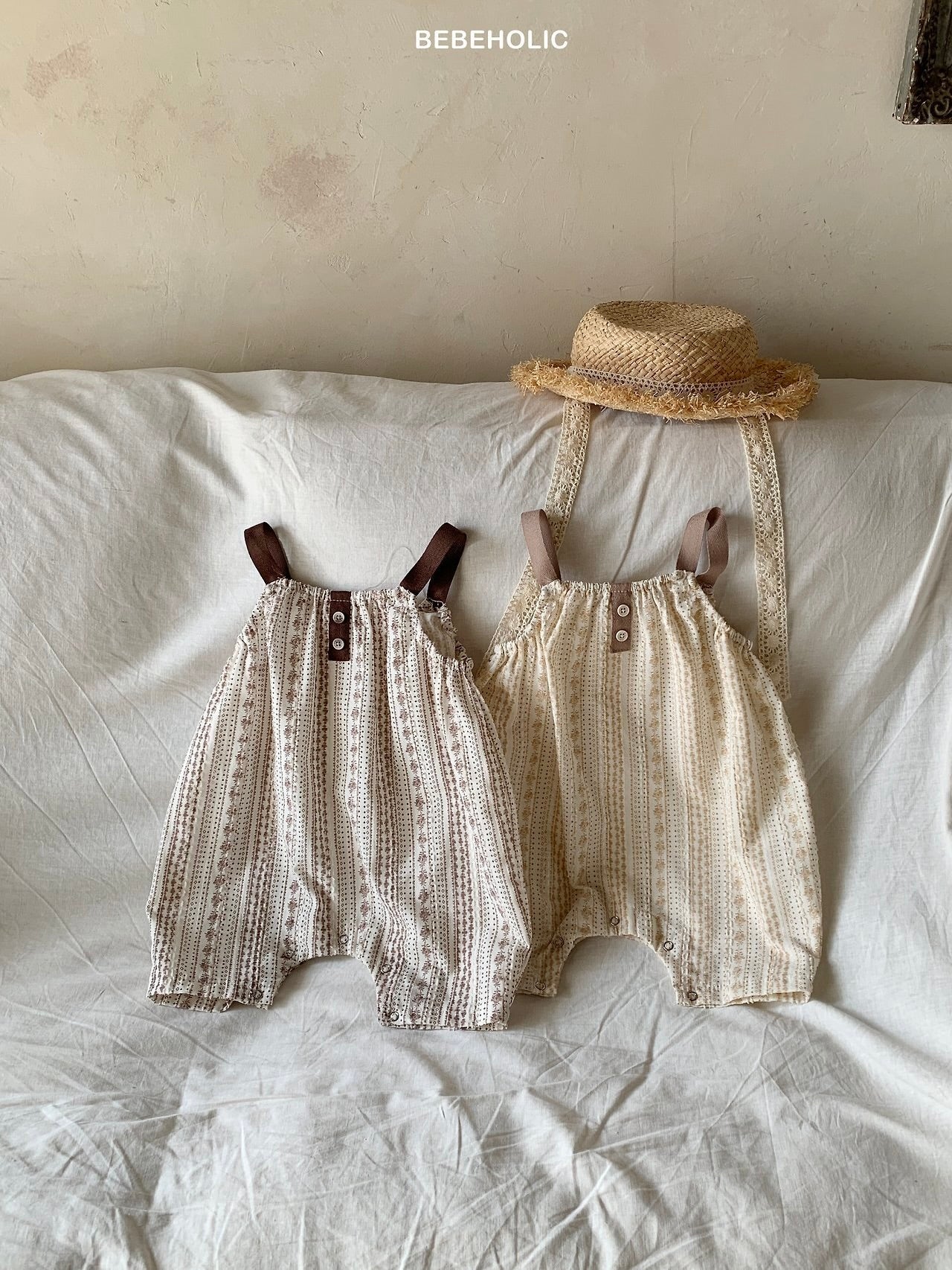 Cute stripe overall