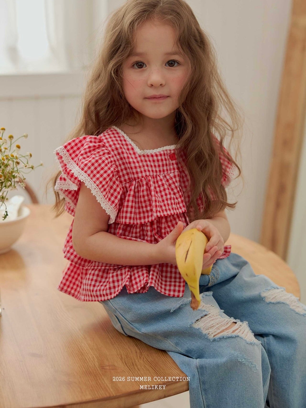 Juju tiered sleeveless blouse