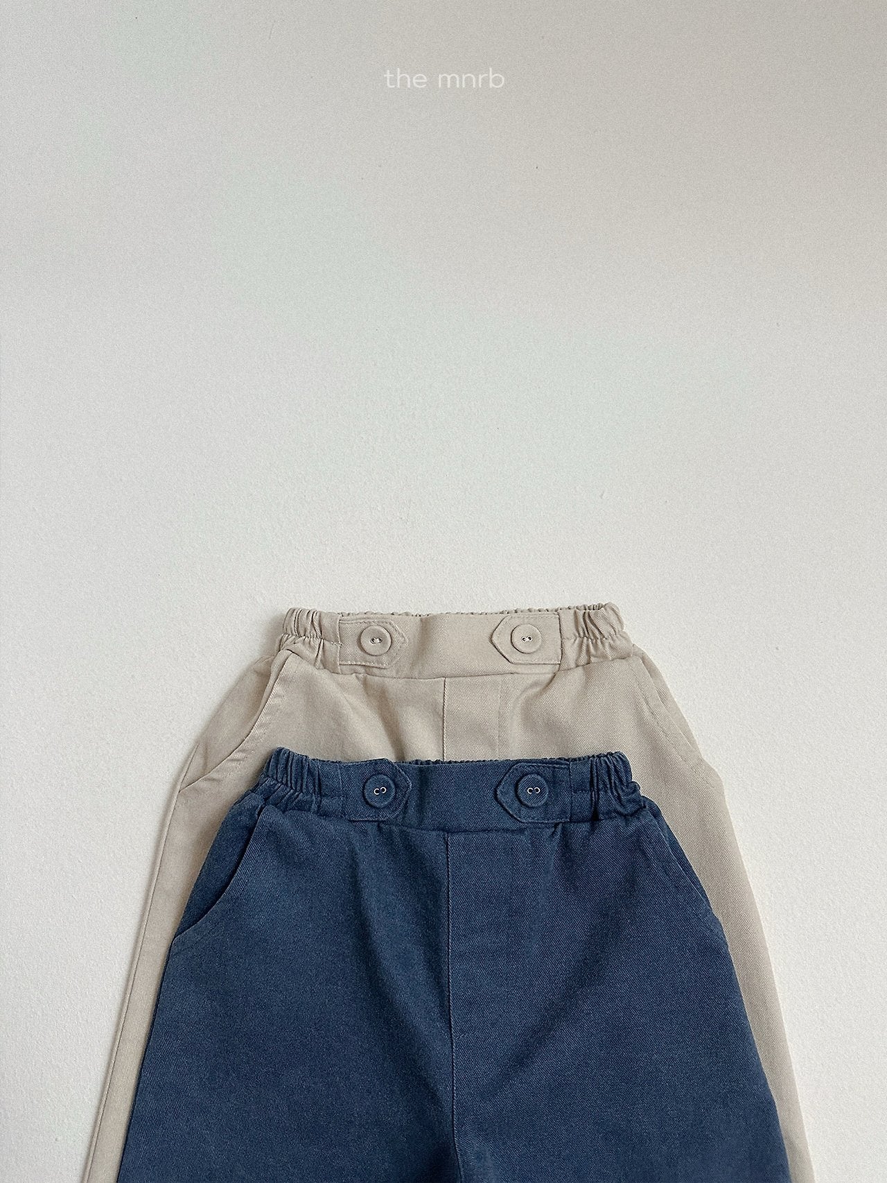 Garment twill pants