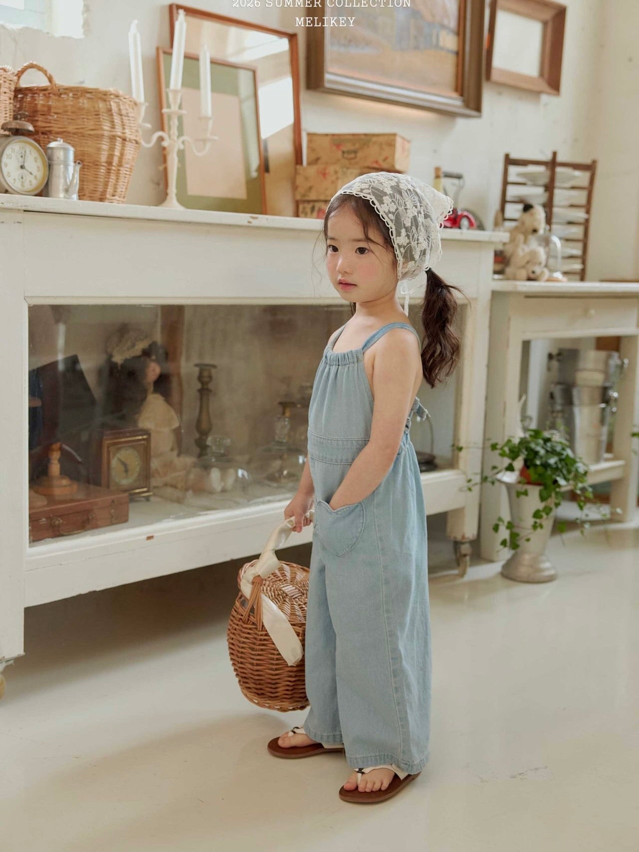 Pocket suspender pants