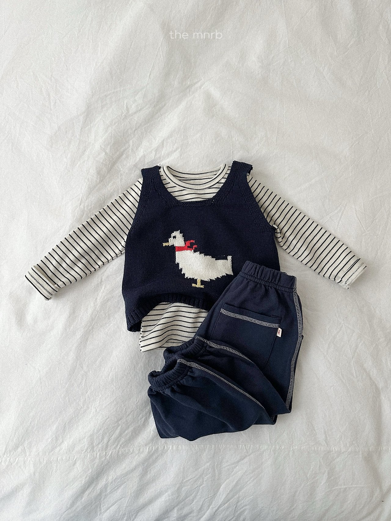 Duck knit vest