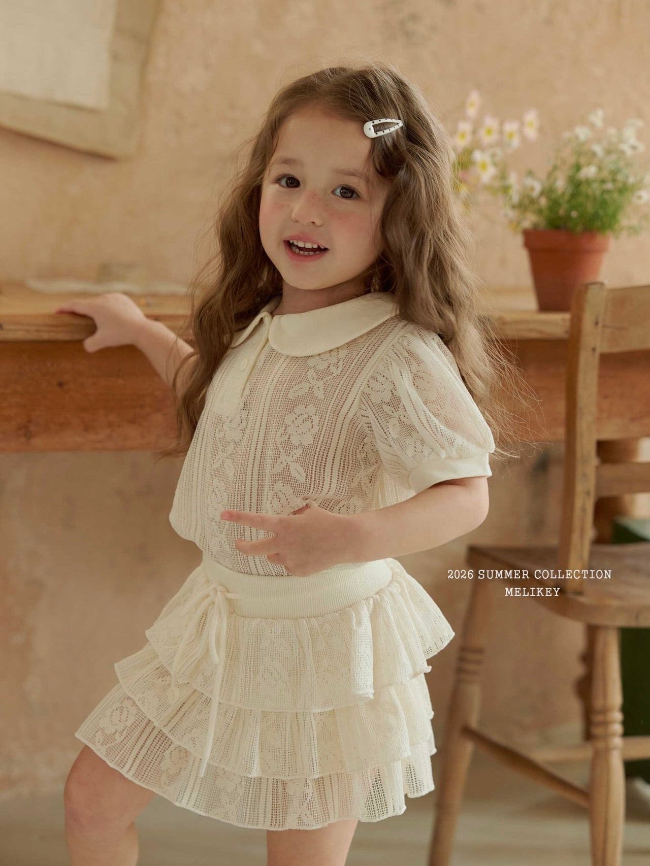 Summer collared T shirt