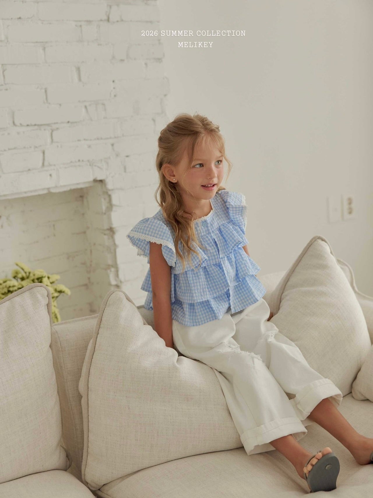 Juju tiered sleeveless blouse