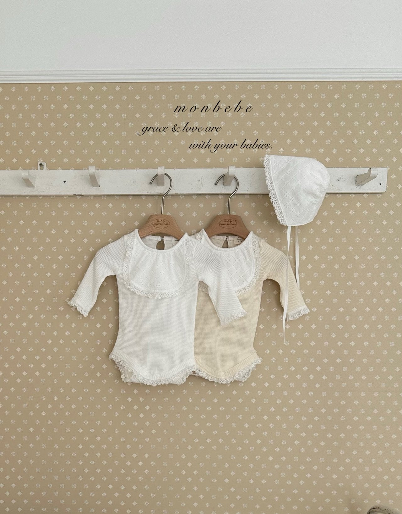 Bebe bib lace rompers