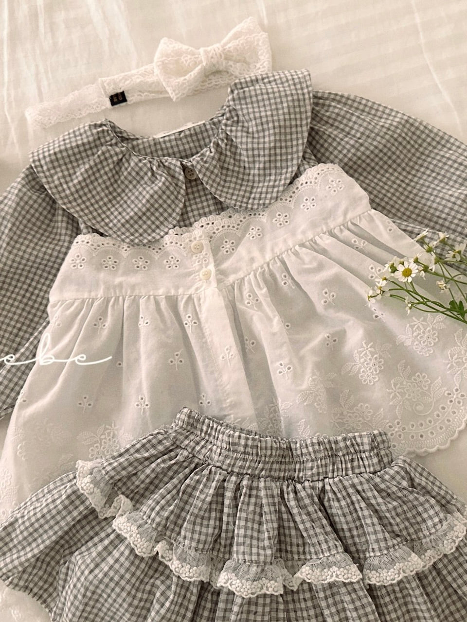 Spring layered one piece