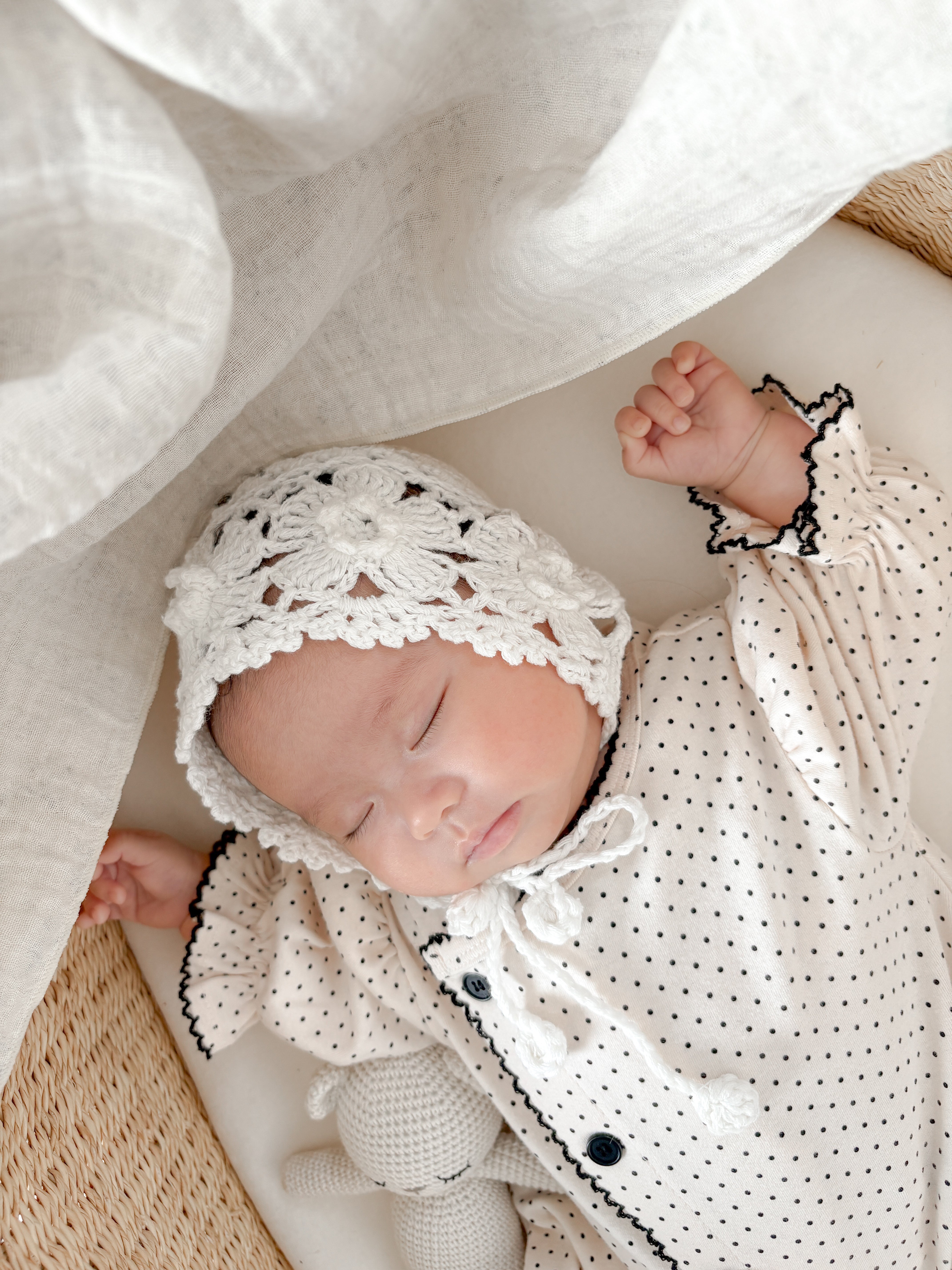 Mary Rose handmade bonnet