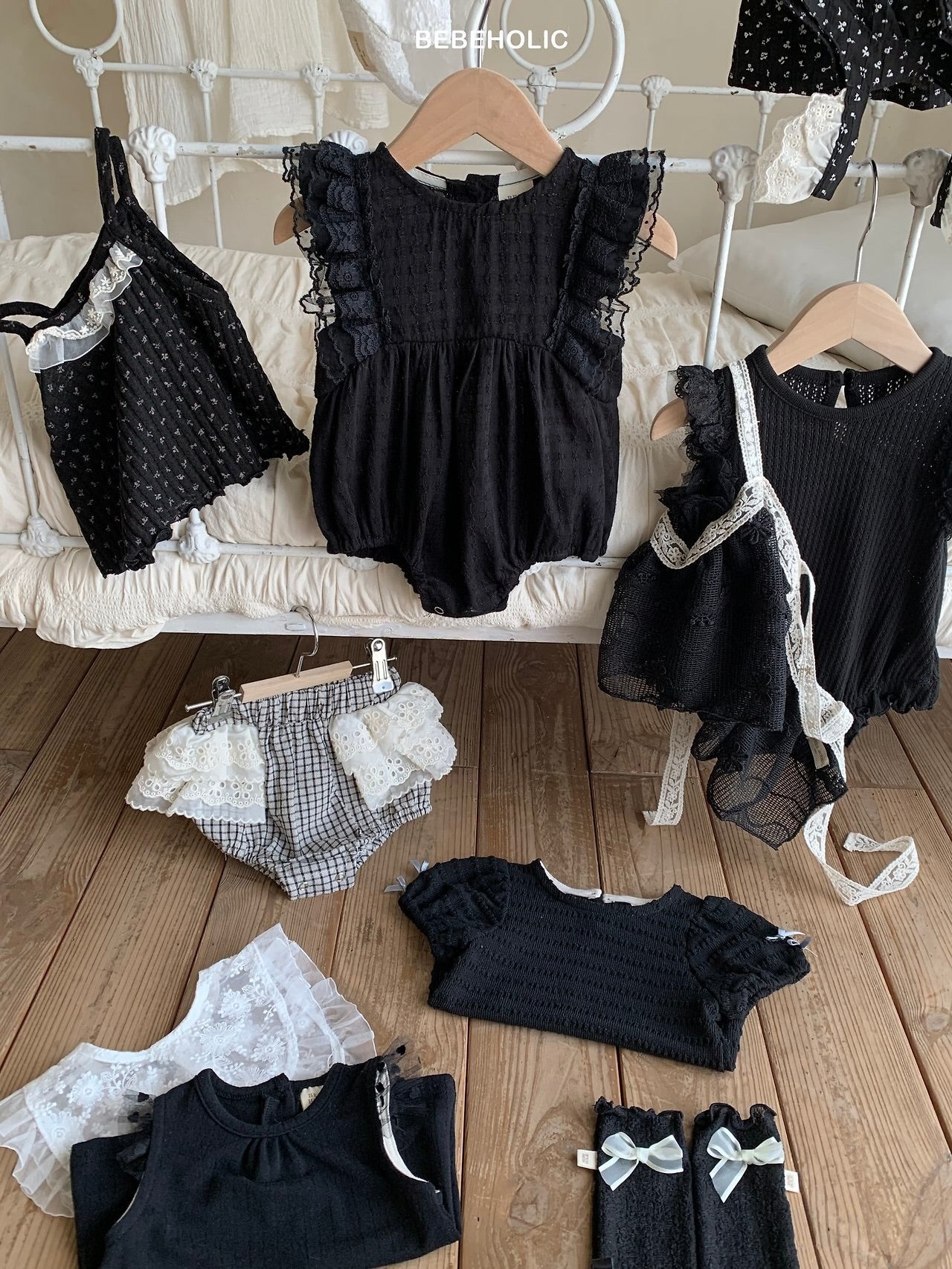 Penny lace rompers