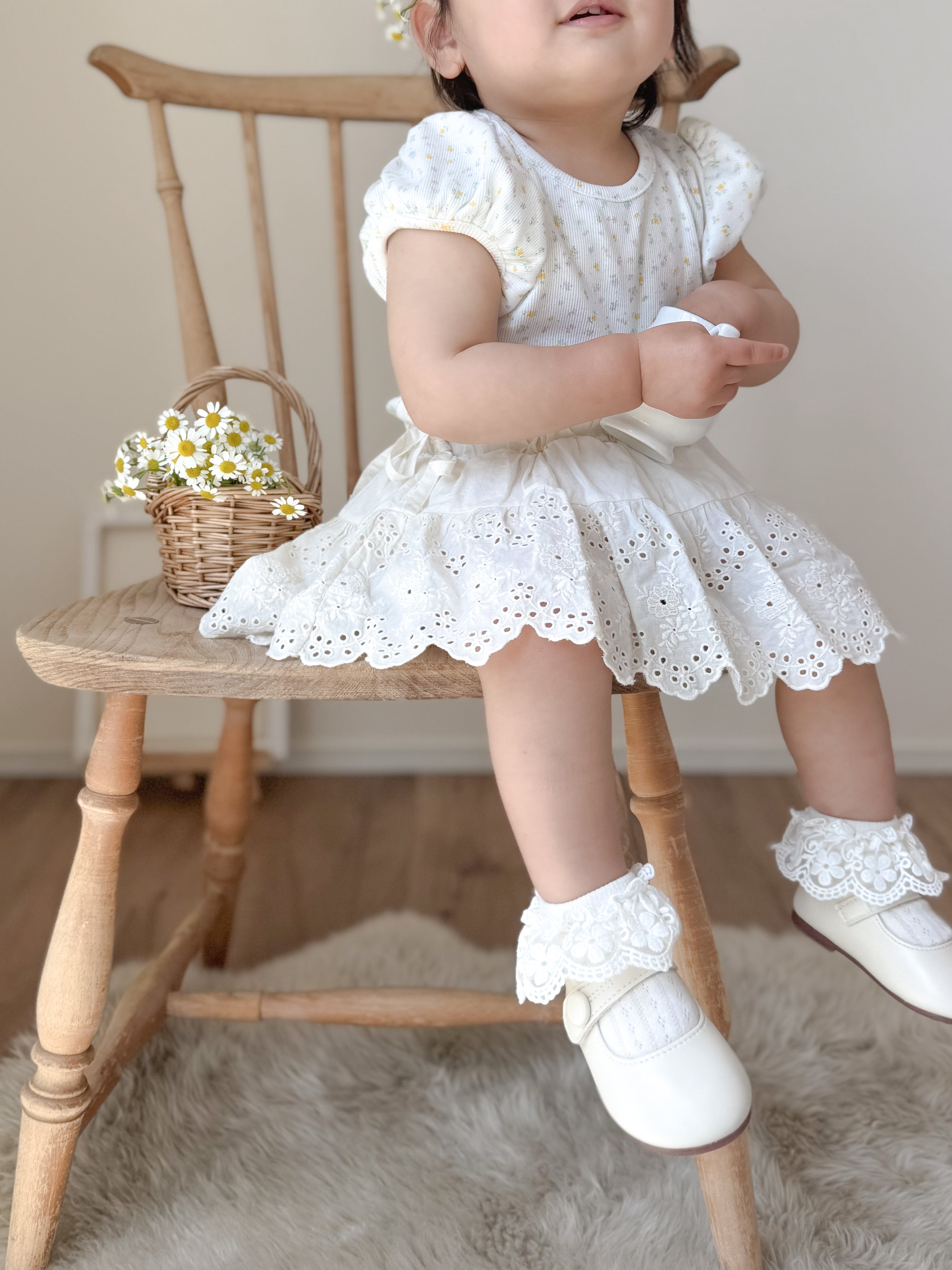 Lala floral puff T