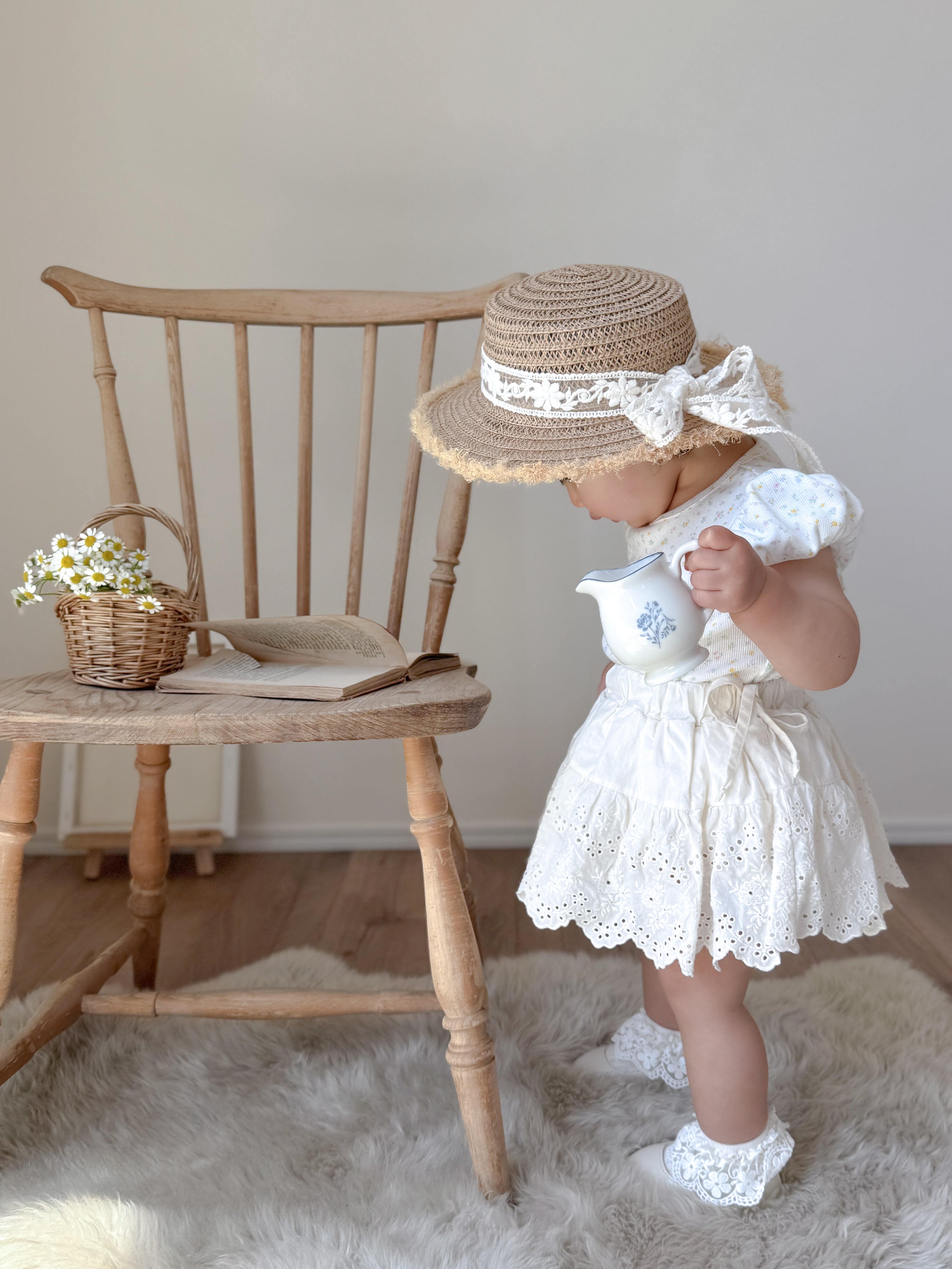 Lala floral puff T