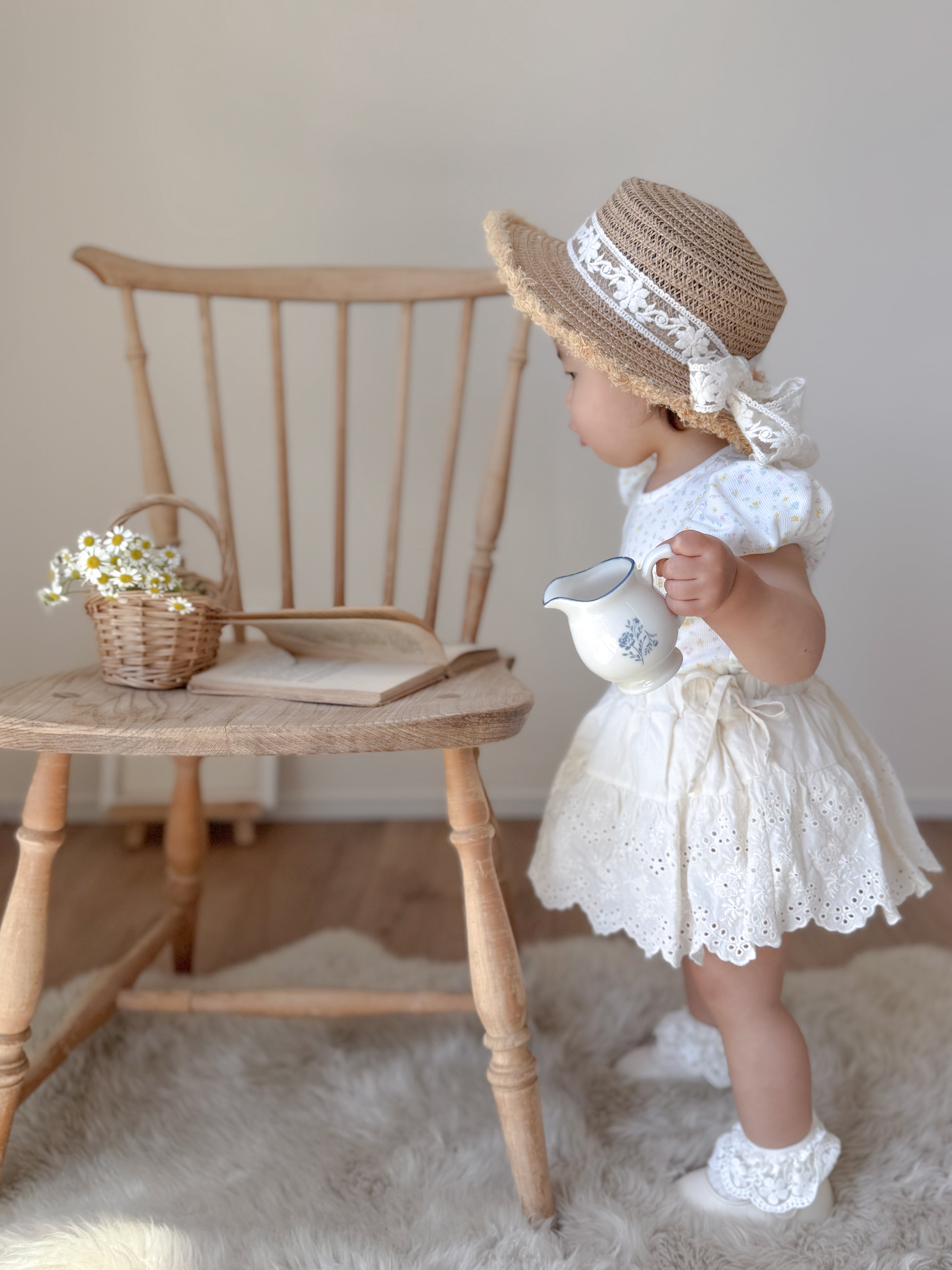 Lala floral puff T