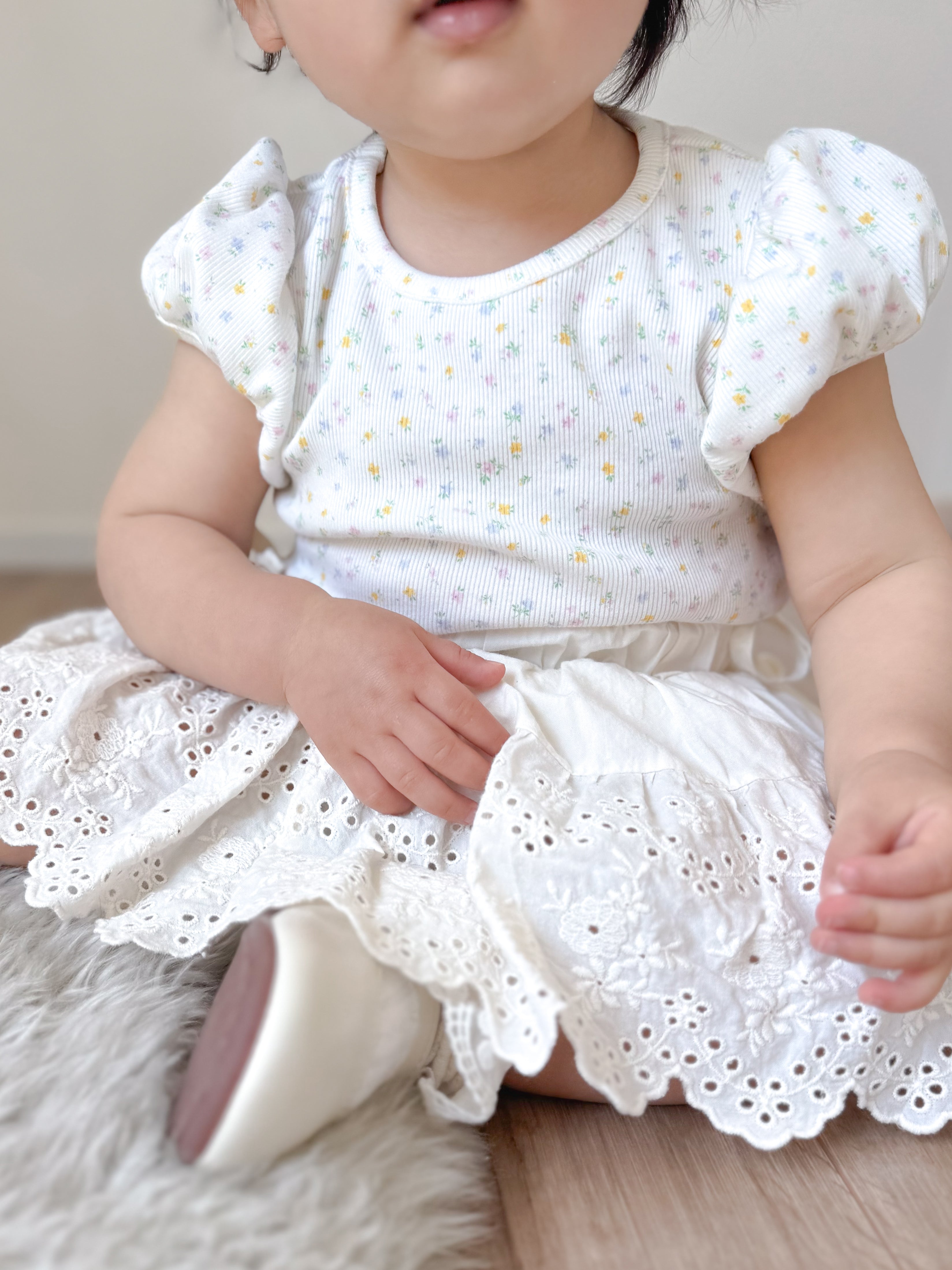 Lala floral puff T