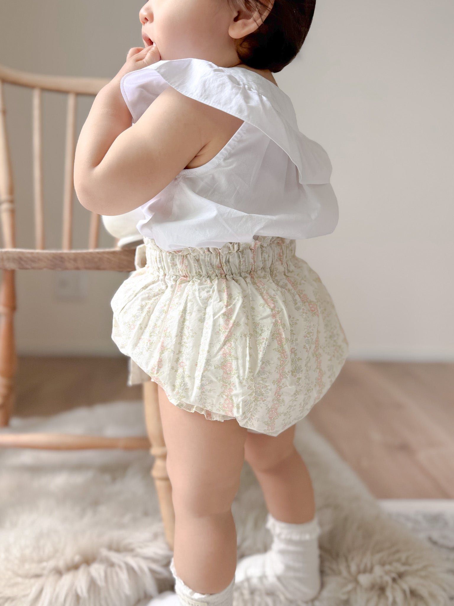 Ribbon frill bloomer