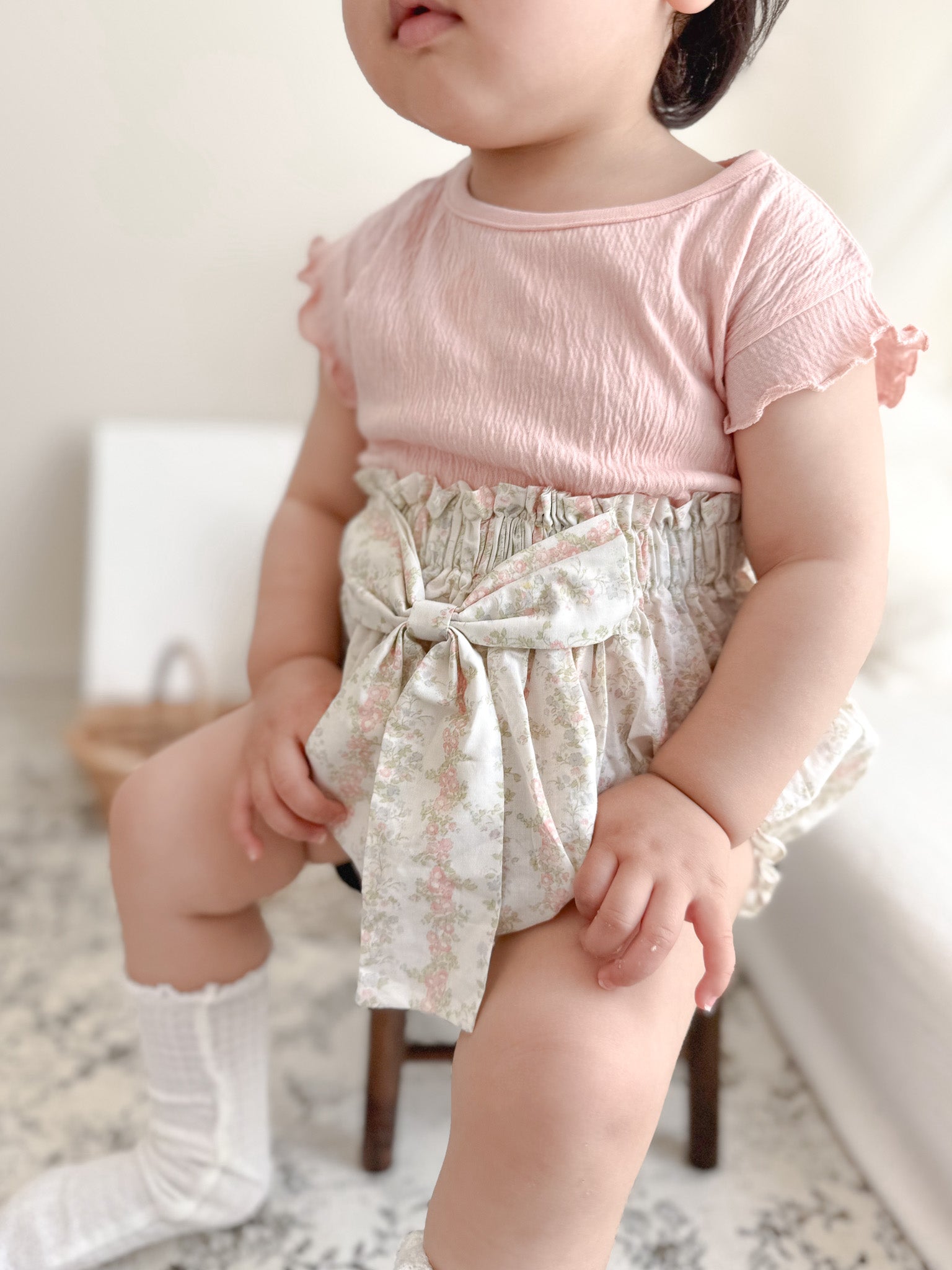 Ribbon frill bloomer
