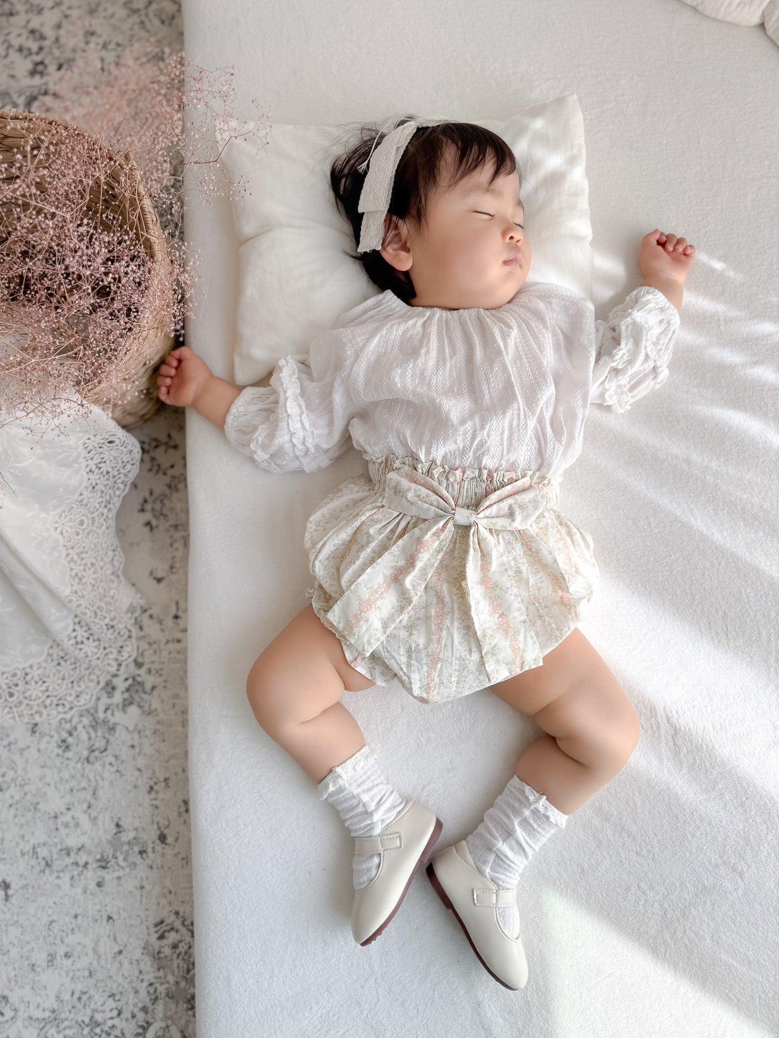 Ribbon frill bloomer