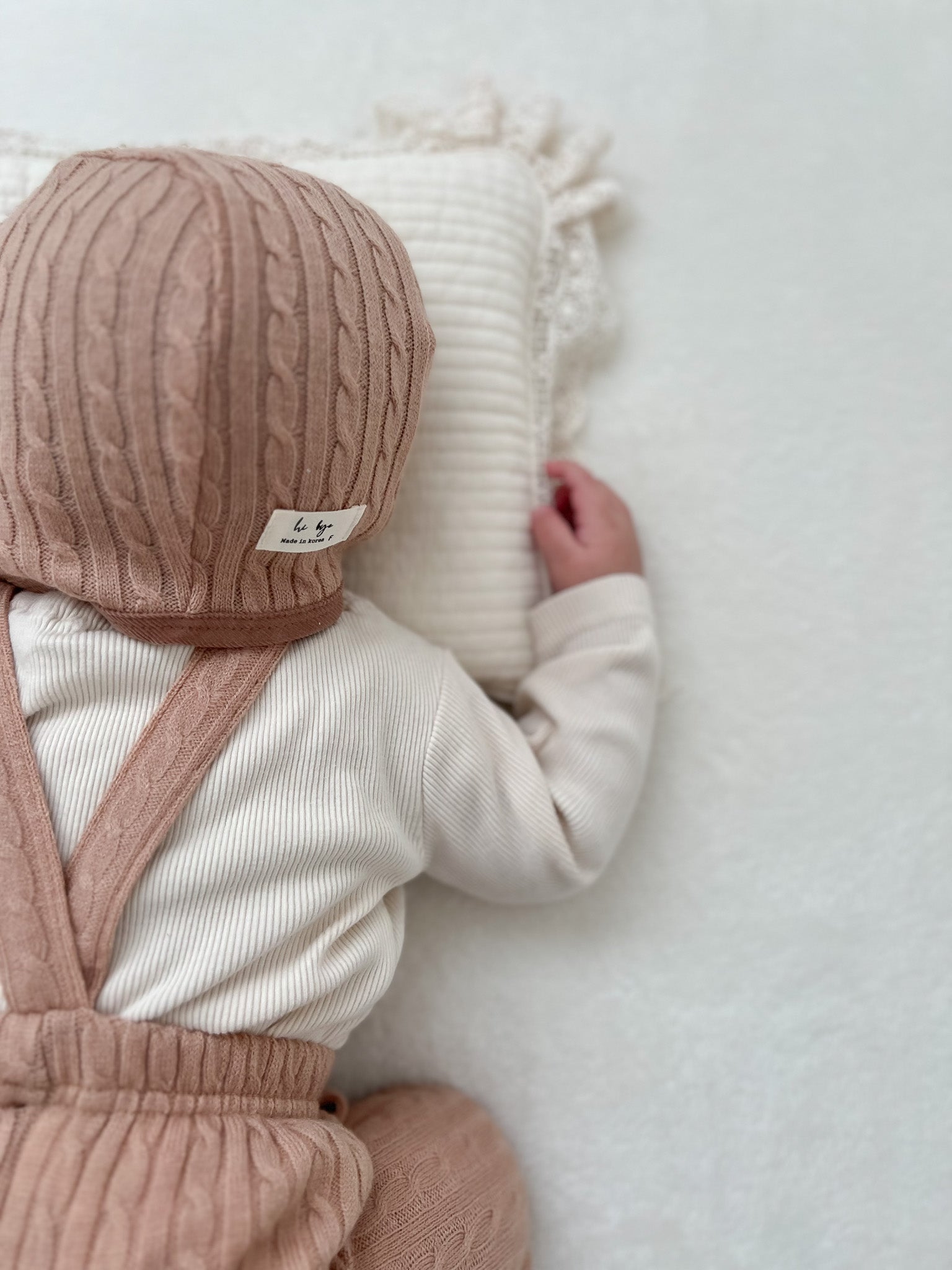 Ellis knit suspender leggings set