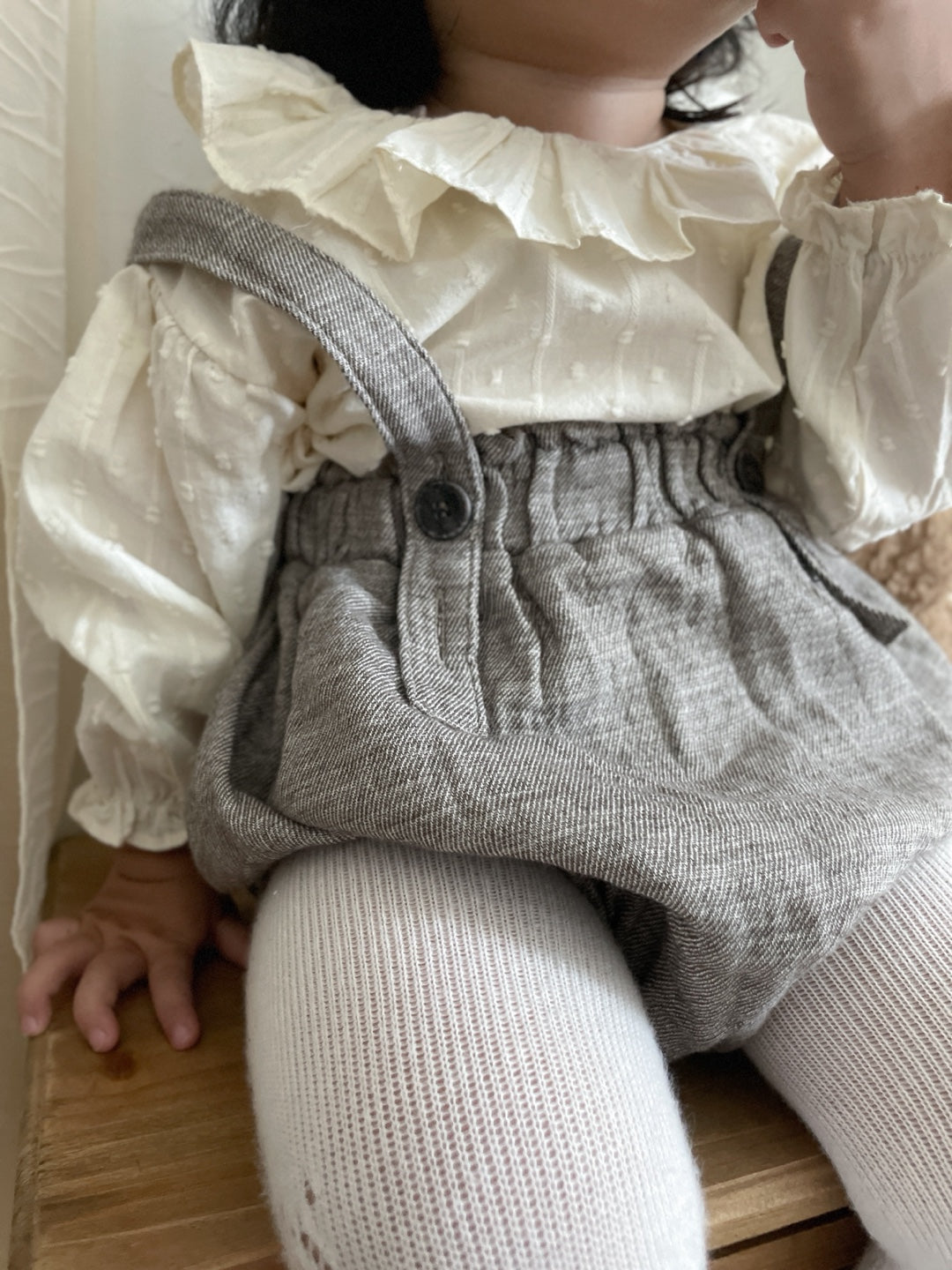 Twill suspender bloomer