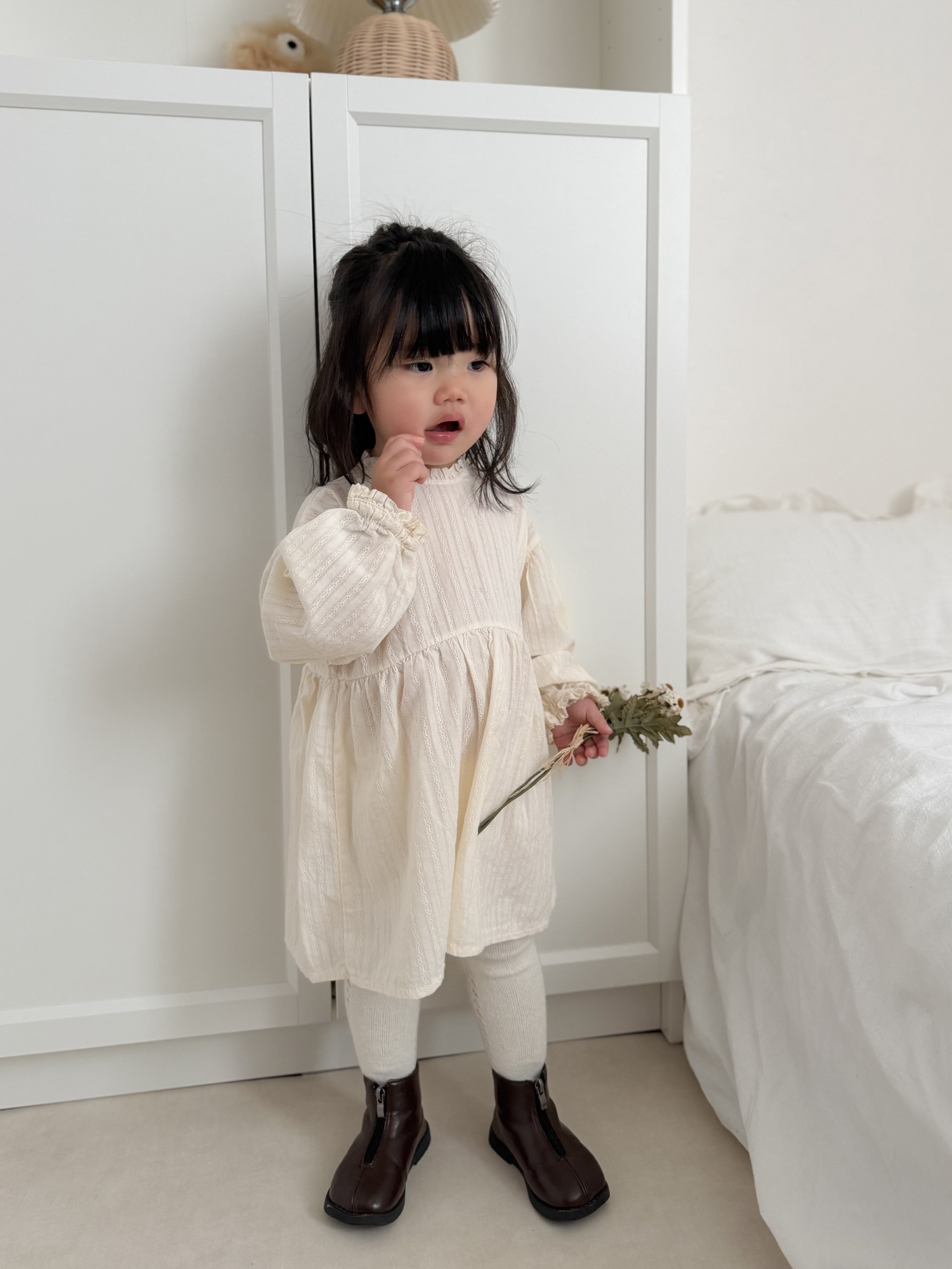 Balloon sleeve one piece