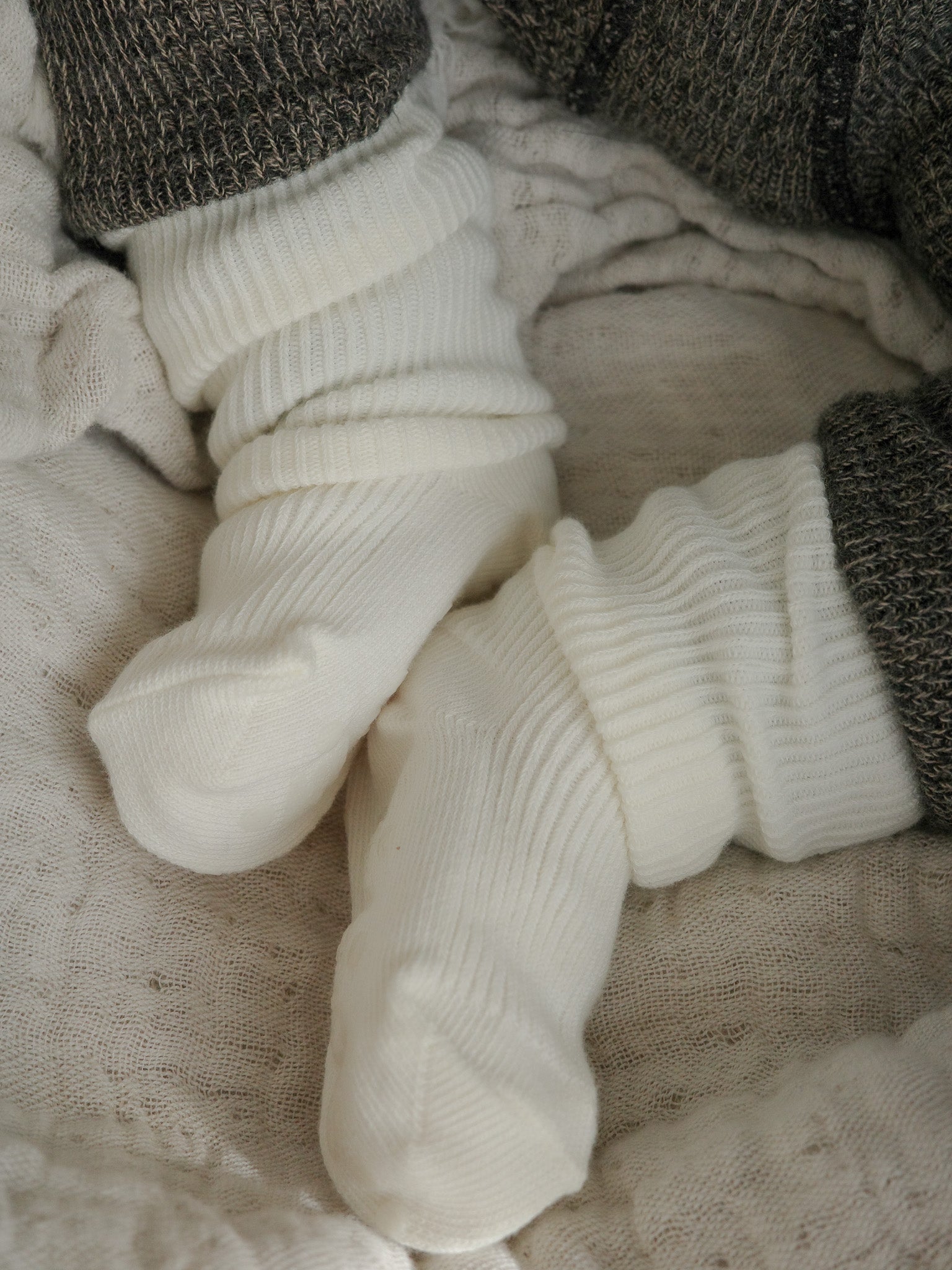 Baby milk socks set
